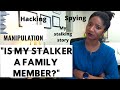 &quot;IS MY STALKER A FAMILY MEMBER?&quot; Signs &amp; Behaviors Of Stalking |Psychotherapy Crash Course