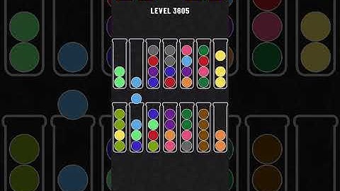 【Ball sort puzzle】  Level 3605
