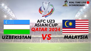 🔴LIVE UZBEKISTAN VS MALAYSIA AFC U23 ASIAN CUP QATAR 2024 04-17-2024