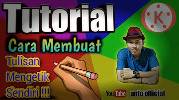 Tutorial Cara Membuat Tulisan Berjalan di kinemaster | Hp android