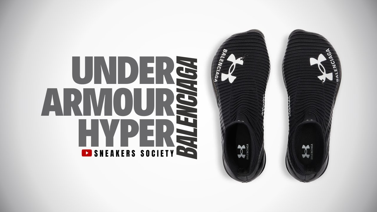 BLACK 2024 UA x Balenciaga Hyper | DETAILED LOOK + PRICE - YouTube