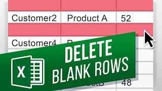 how to delete blank rows in excel | 3 ways to remove empty rows in excel