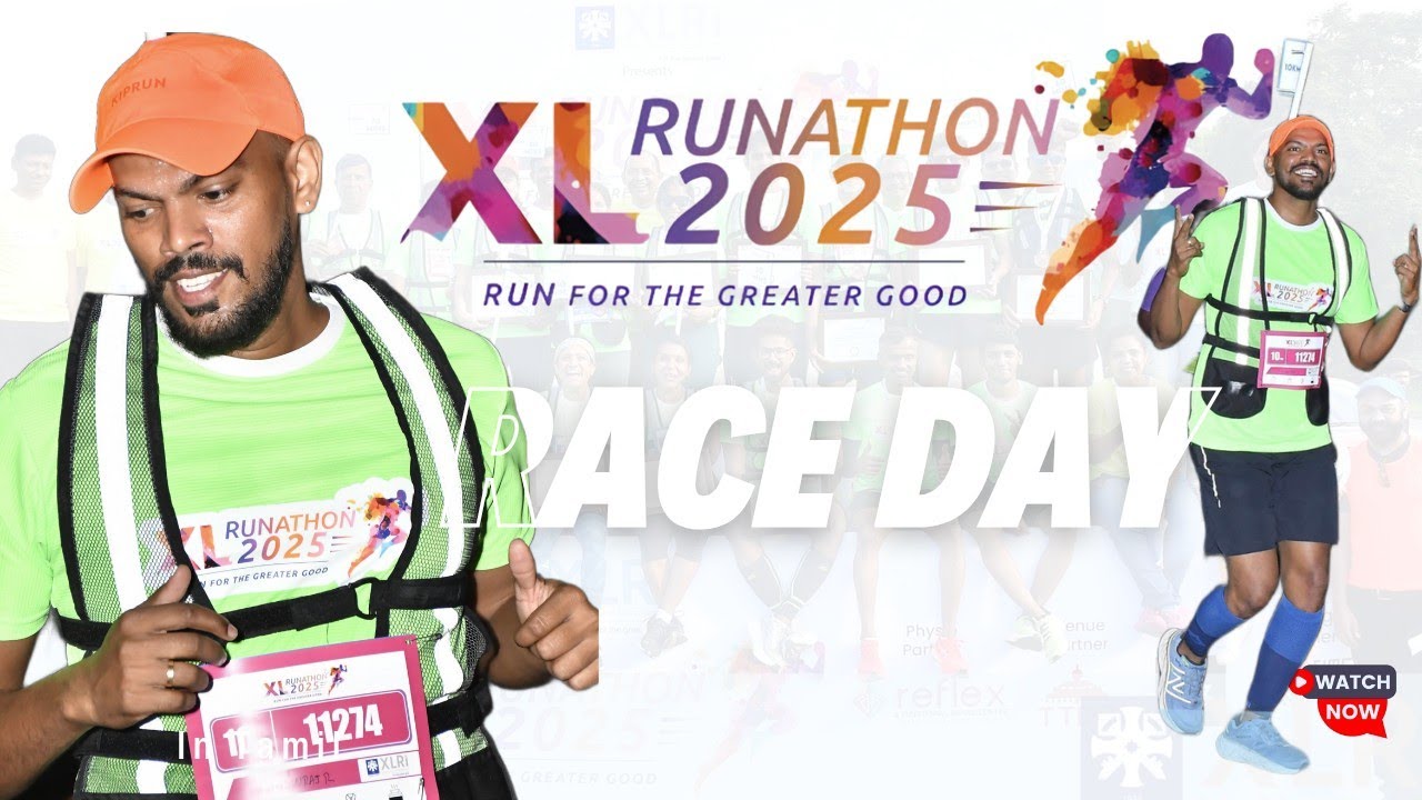 XL Runathon Chennai 2025 |  Pacer Experience | 10K Run 🏃‍♂️