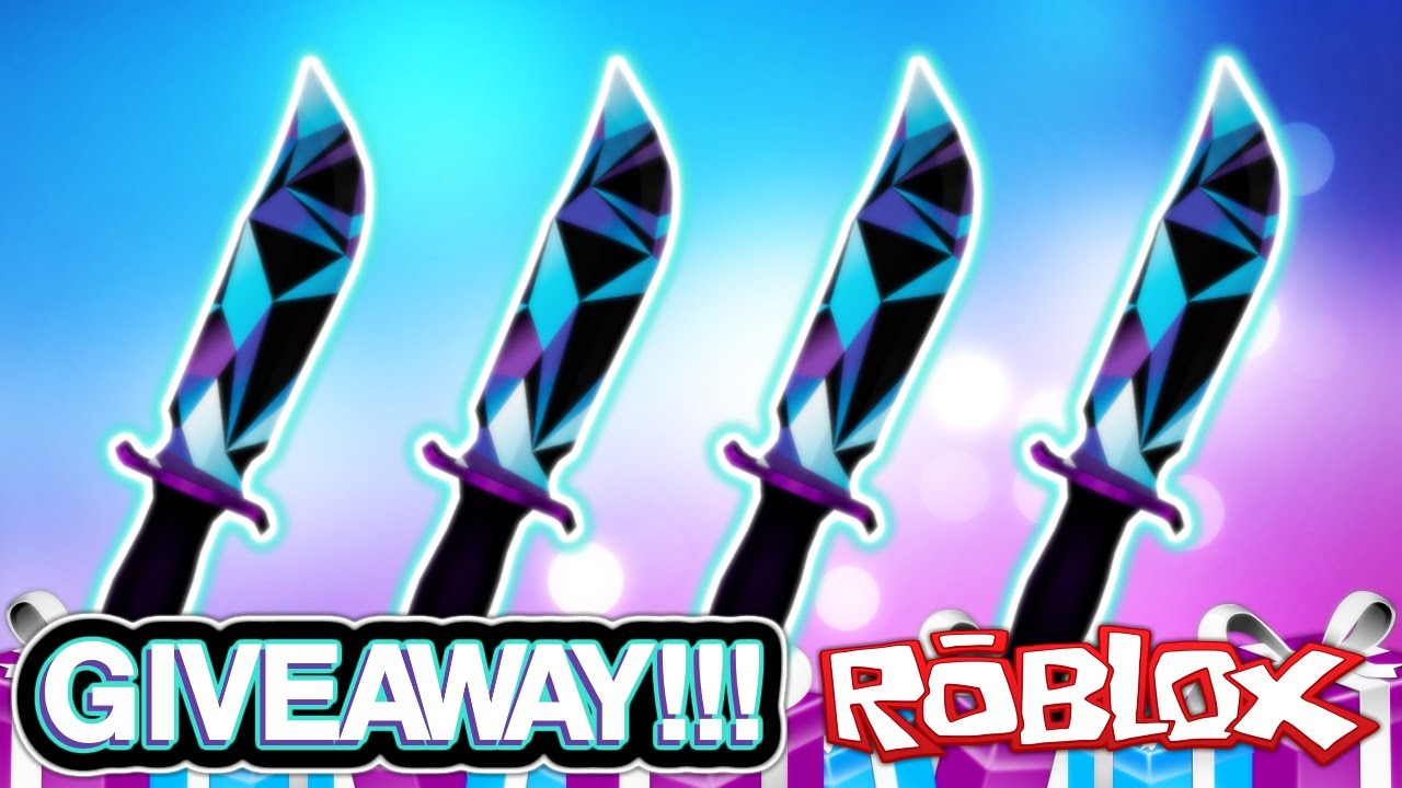 Jd Knife Giveaway Rarest Knife Ever Murder Mystery 2 Youtube - jd mm2 roblox