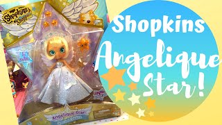 Shopkins Limited Edition Shoppie-Angelique Star! ( Unboxing and pretend play)