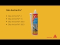 Как правильно использовать  химический анкер Sika AnchorFix-1