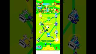 Missile Car OP 🔥 4 Army Battle | Tower War Level 324#shorts #gaming #games #tawor #gameplay #battle
