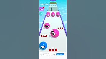 Ball Run 2048 - Gameplay Walkthrough Tutorial Levels 102 (iOS) #gameplay #game