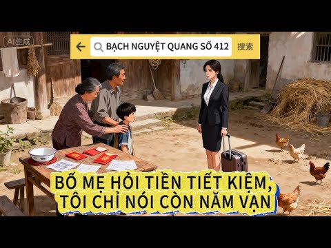 Truyện Audio | Bạch nguyệt quang số 412 | BỐ MẸ LÊN THƯỢNG HẢI KIỂM TRA TÀI KHOẢN TÔI | FULL - youtube