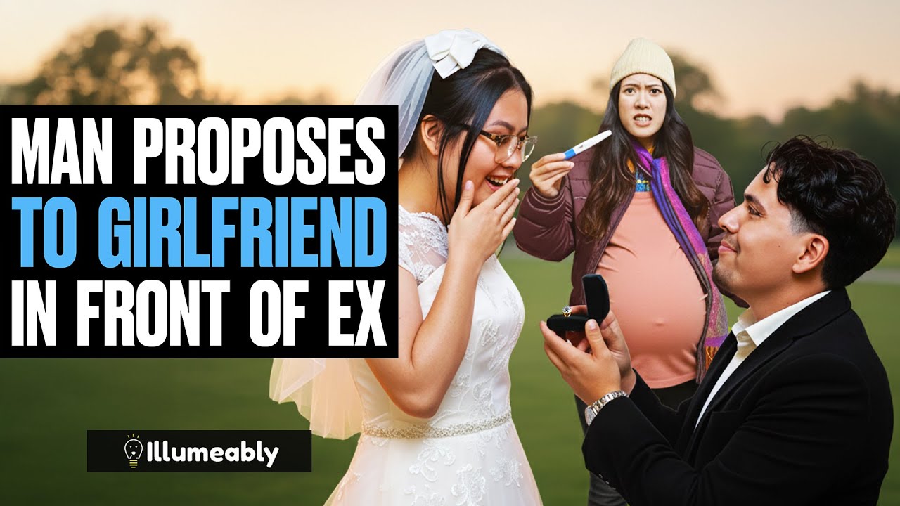 Man PROPOSES To Girlfriend In Front Of PREGNANT EX
