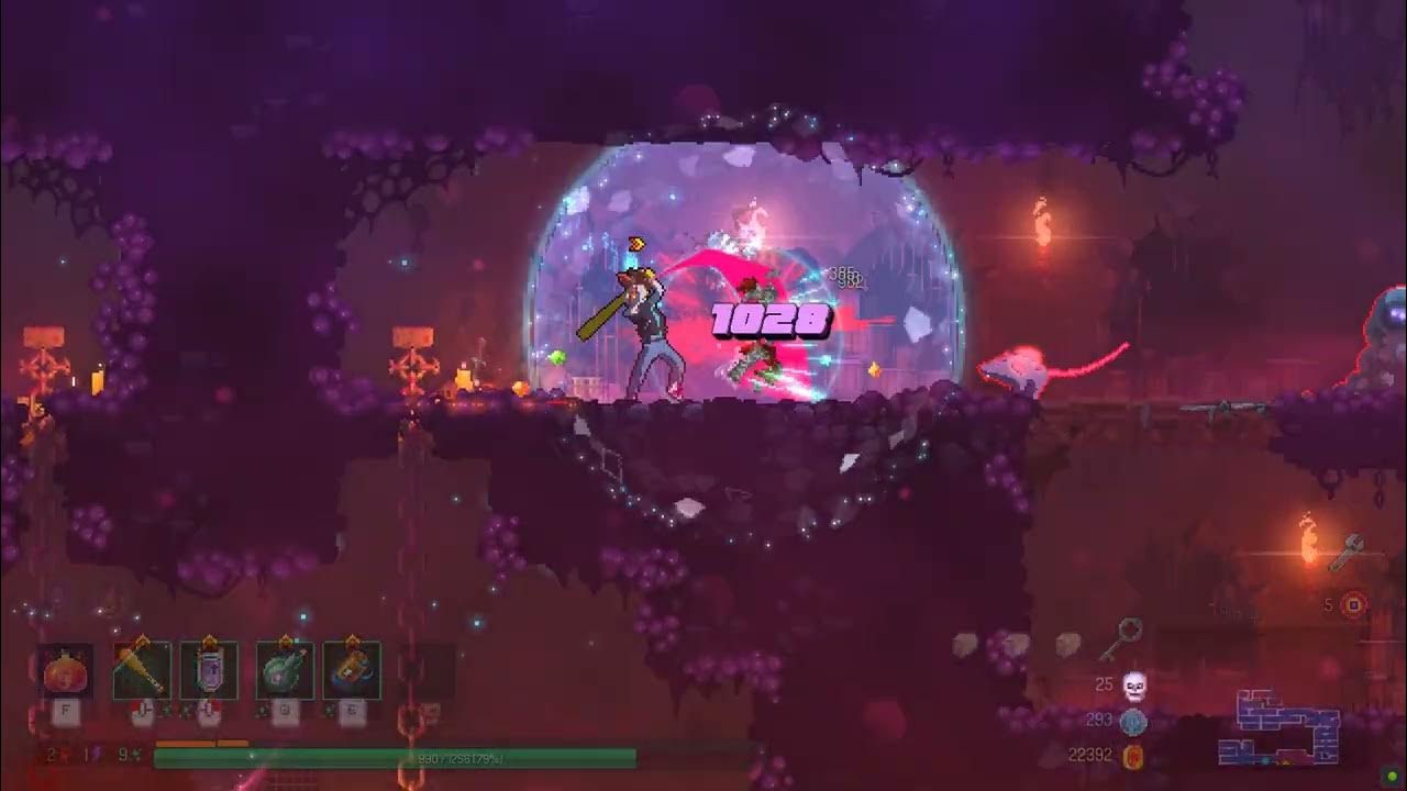 Dead Cells v32 Baseball Bat Showcase Run 5BC (Hotline Miami) YouTube