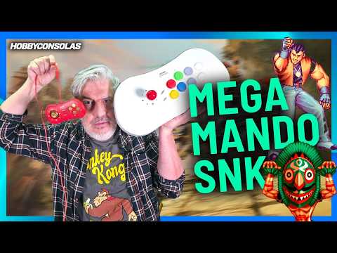 El GIGANTESCO Neo Geo Arcade Stick Pro. Tollinas pixeladas con el tío Bruno