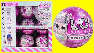 LOL Surprise Sparkle Series Full Box Dolls Unboxed!