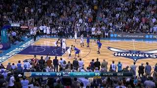 Kristaps Porzingis Game-Winning Buzzer Beater Vs Charlotte But 0.1 Too Late