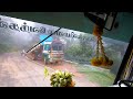 Private Bus Driving In Misty Road in Kolli Malai Hills