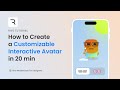 How to Create a Customizable Interactive Avatar in Rive in 20 Minutes! + Free File