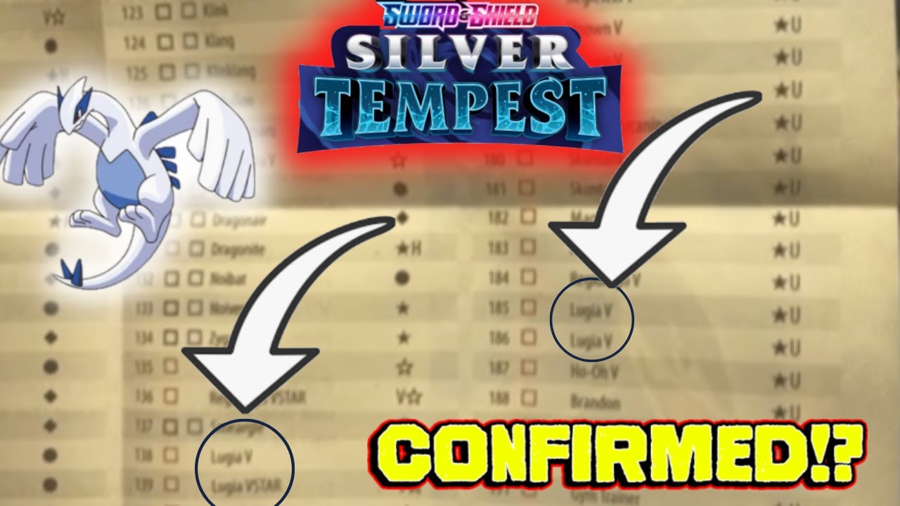 Lugia V - Sword & Shield: Silver Tempest - Pokemon