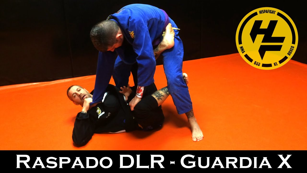 BJJ 🥋 | Raspado Guardia DE LA RIVA - Guardia X | Jiu Jitsu en Español ...