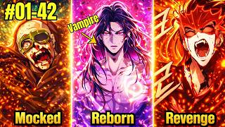 [1-42] Hunted Vampire Returns To Past and Decides to Change His Fate | Crimson Reset Manhwa Recap