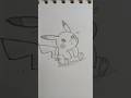Drawing Pikachu 💛✨️ #youtubeshorts #howtodraw #simplesketches #easydrawing #pikachu #pokemon