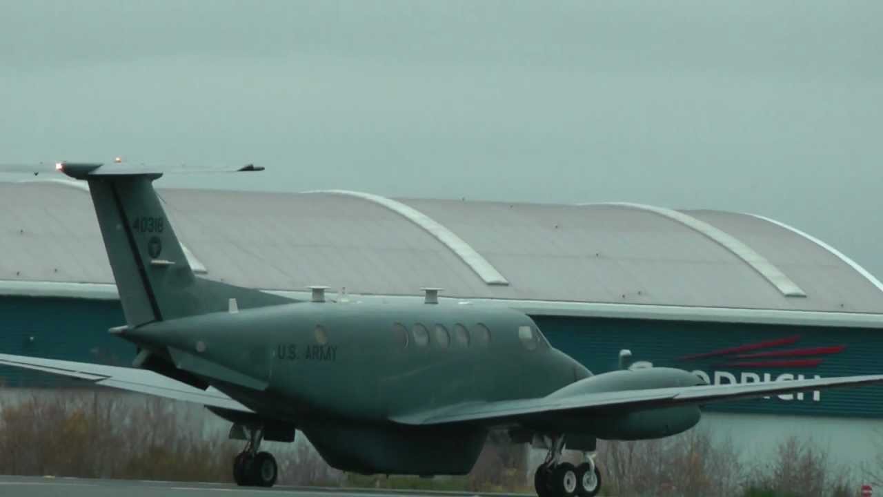 US Army C12 Sigmas Transit Prestwick Airport YouTube