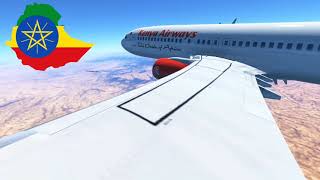 Infinite Flight: Addis Ababa to Nairobi | TIMELAPSE | Kenya Airways | B737