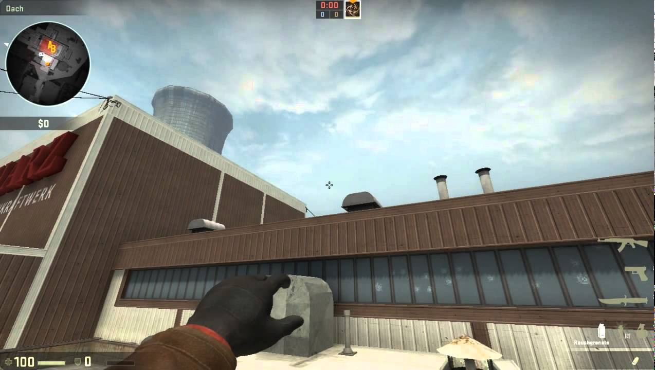 CS:GO - Nuke Heaven smoke - YouTube