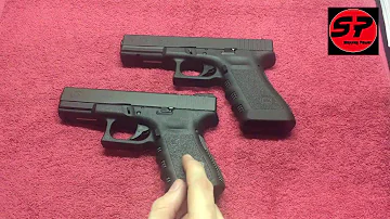 ¿Cuál es la diferencia entre la Glock 17 y la 19?