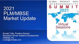 GPDIS 2021 Day 2: PLM/MBSE Market Update