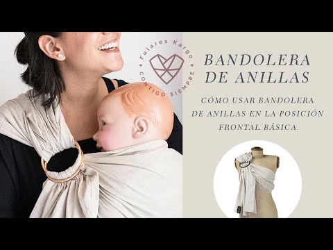 Tutorial Bandolera Kargo - posición - YouTube