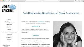 Social engineering and penetration testing, with Jenny Radcliffe