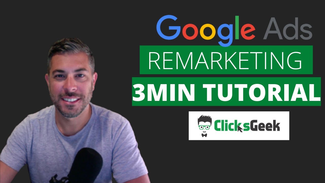 Google Ads Remarketing How to Create a Remarketing Audience - YouTube