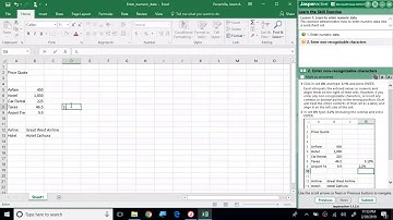 Jasperactive Excel 2016 Core Lesson 1: Module 3