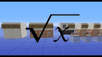 Square Root Calculator in 14w07a