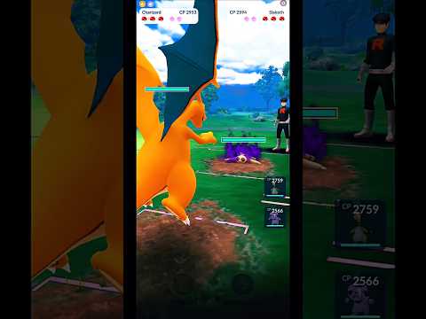 Charizard vs Shadow Slakoth: Rocket Grunt Battle | Pokemon GO #Shorts #Gameplay