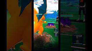 Charizard vs Shadow Slakoth: Rocket Grunt Battle | Pokemon GO #Shorts #Gameplay
