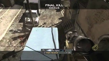 MW3 - Amazing Trick Shot!
