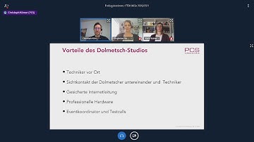 FreiKo: RSI (remote simultaneous interpreting) (15.01.2021)