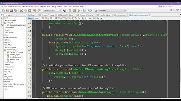 ArrayList en Java || Añadir , buscar y eliminar elementos a un ArrayList