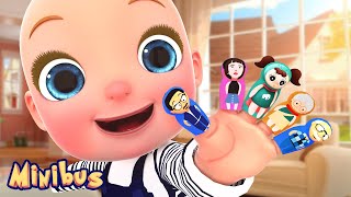 Finger Family + More Nursery Rhymes & Kids Songs | Minibus
