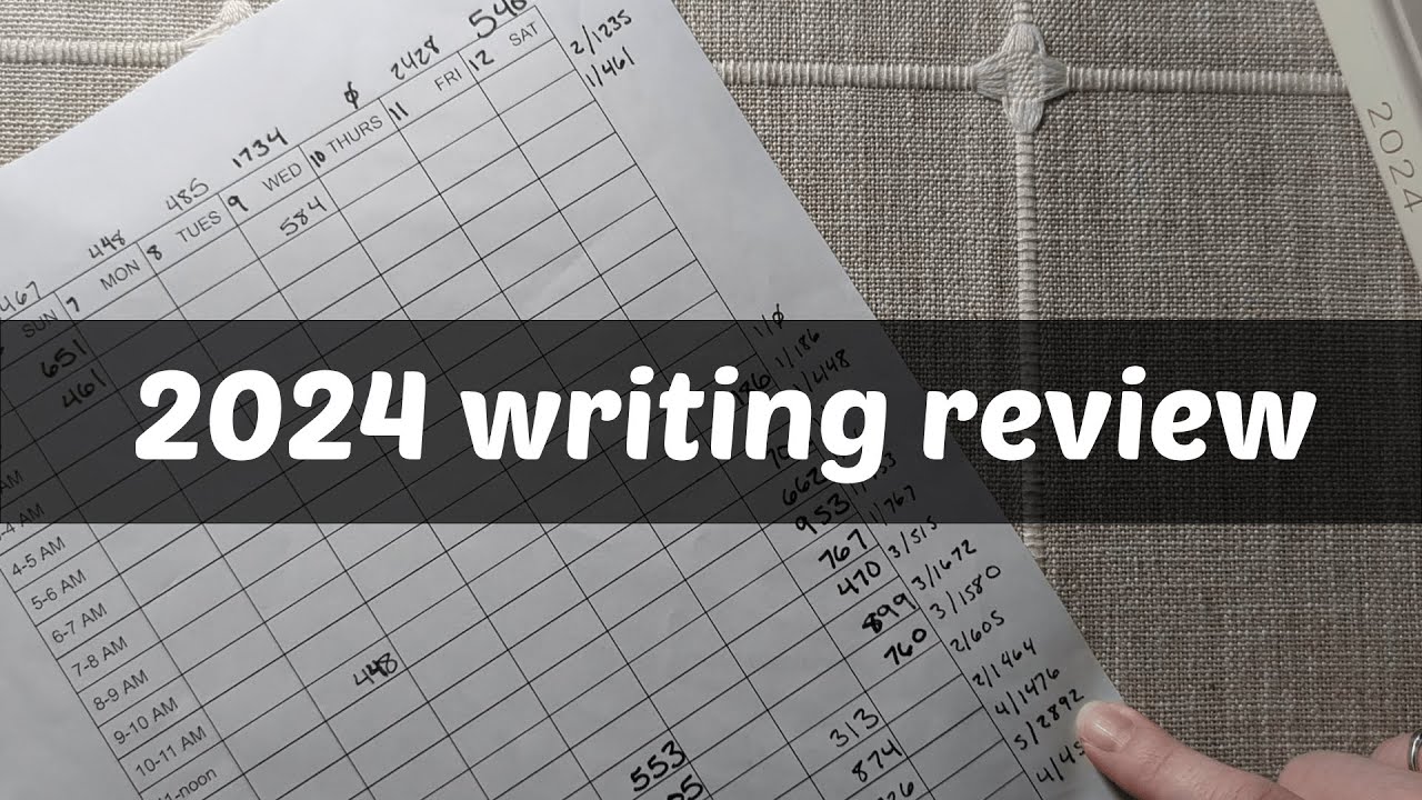 how I wrote 250,000+ words in 2024: tracking my word count for a year in the Hobonichi Techo HON