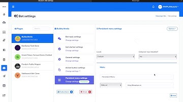 Persistent Menu Video