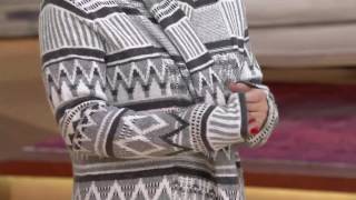 Liz Claiborne New York Heritage Collection Open Sweater on QVC