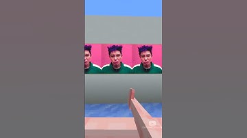 Minecraft Squid Game Thanos Pixelart 😢🥹😭😭😊