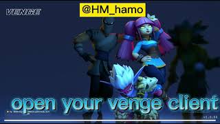 How to use a venge mod and download a venge client