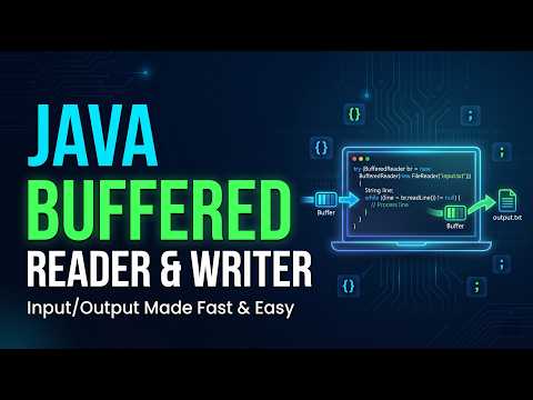 BufferedReader and BufferedWriter in Java | Read, Write, Append | Full Tutorial