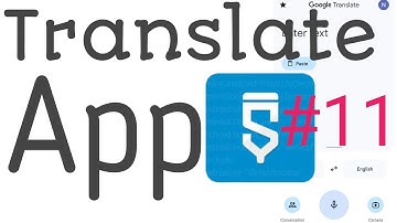#11 || Create Google Translator App In Sketchchware