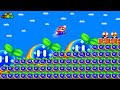 When Mario becomes Immortal in Super Mario Bros. with the Infinite Seed Mountain