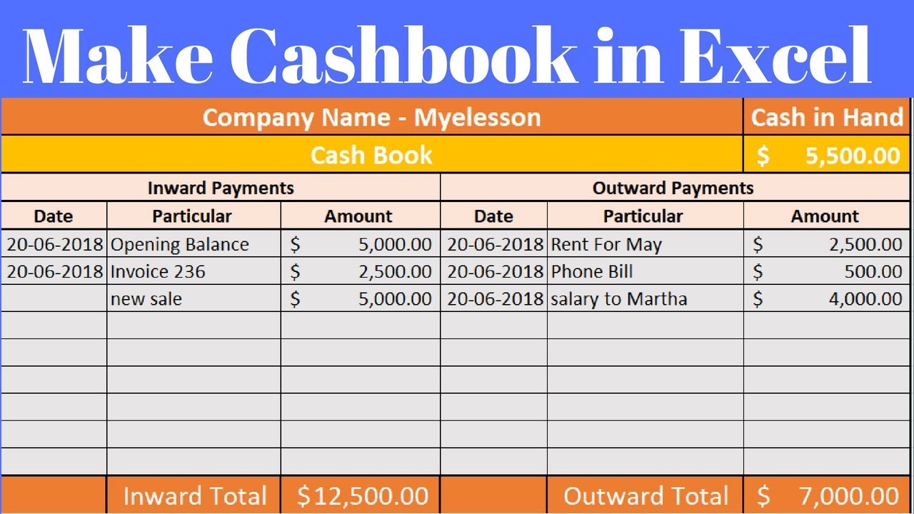 Balance Book Template from i.ytimg.com