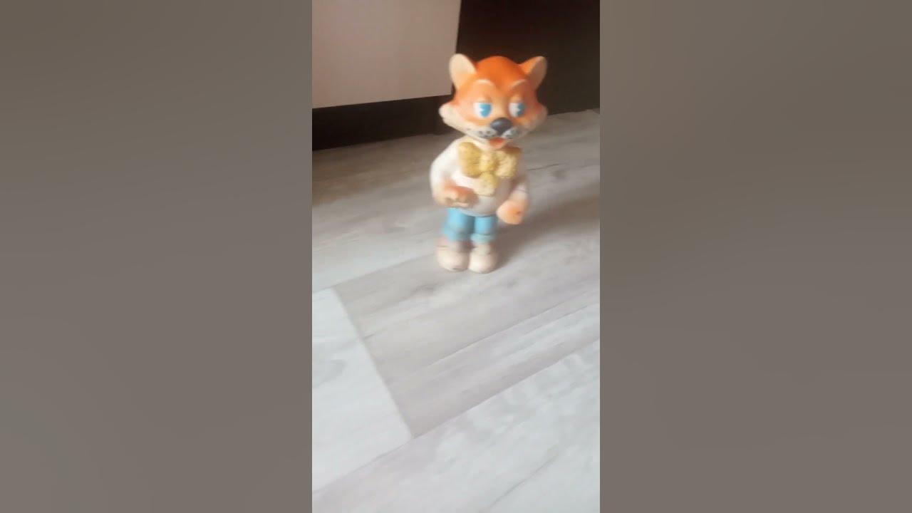 игрушка из СССР кот леопольд ребята давайте жить дружно - YouTube